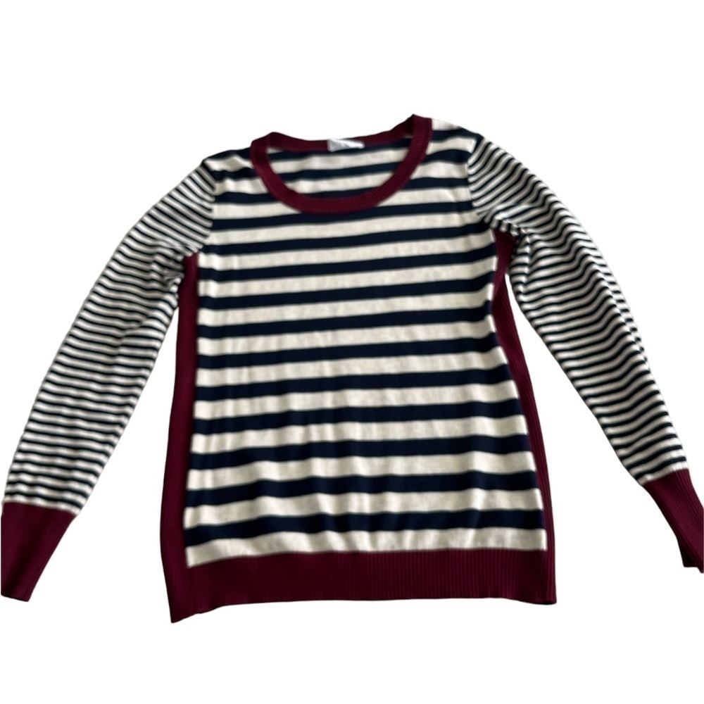 Women's size small striped sweater
